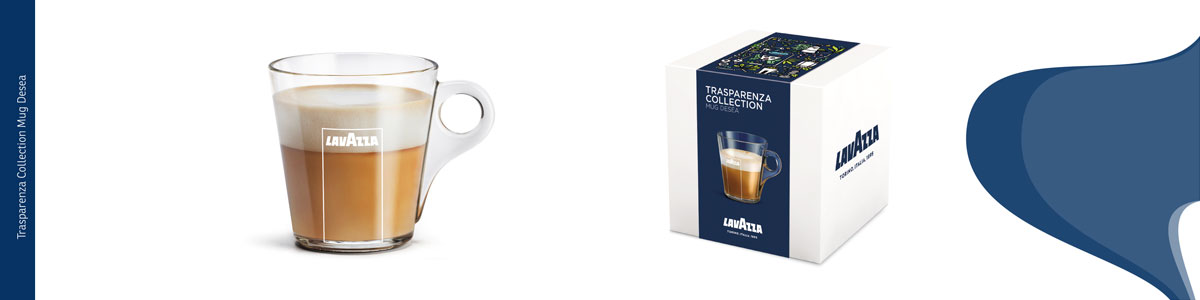 Lavazza üvegpohár, Lavazza bögre